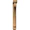 Ekena Millwork Legacy Craftsman Smooth Bracket w/ Offset Brace, Western Red Cedar, 5 1/2"W x 38"D x 44"H BKT0604X38X44LEC04SWR - alternate 4